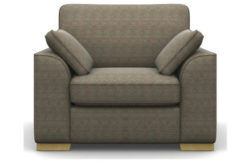 Heart of House Lincoln Fabric Chair - Taupe